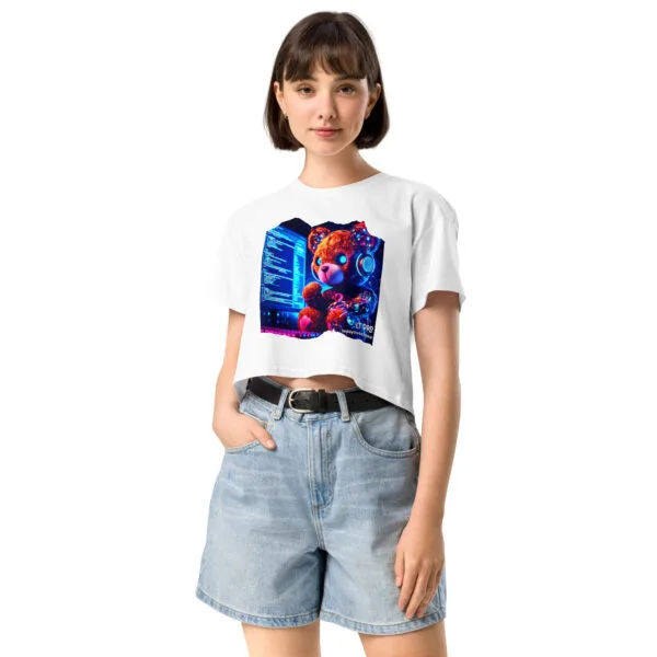 IT Boss - Crop Top (Android Bear) - Image 9