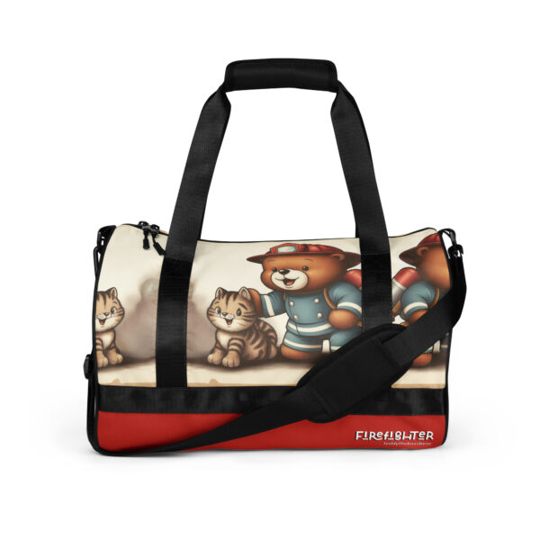 Firefighter Boss - Gym Bag (Vintage Bear) - Image 2
