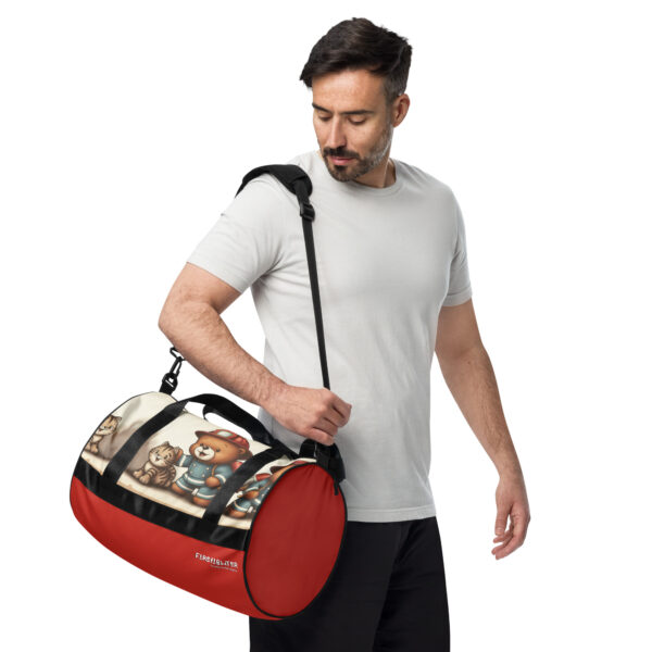 Firefighter Boss - Gym Bag (Vintage Bear) - Image 7