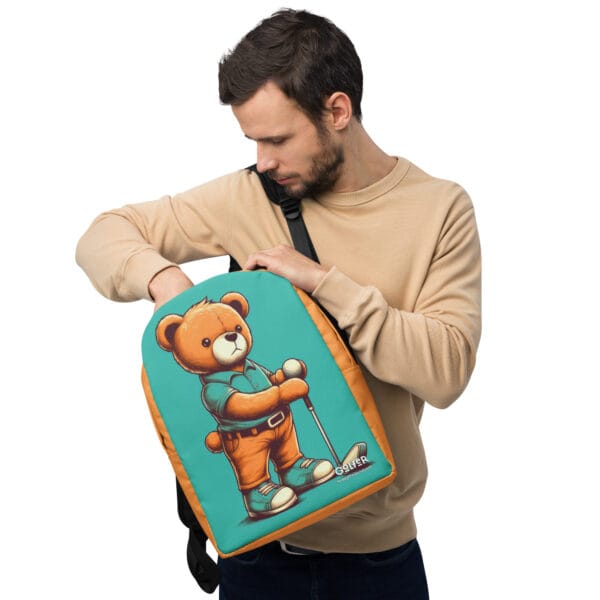 Golfer Boss - Backpack (Brown Bear) - Image 3