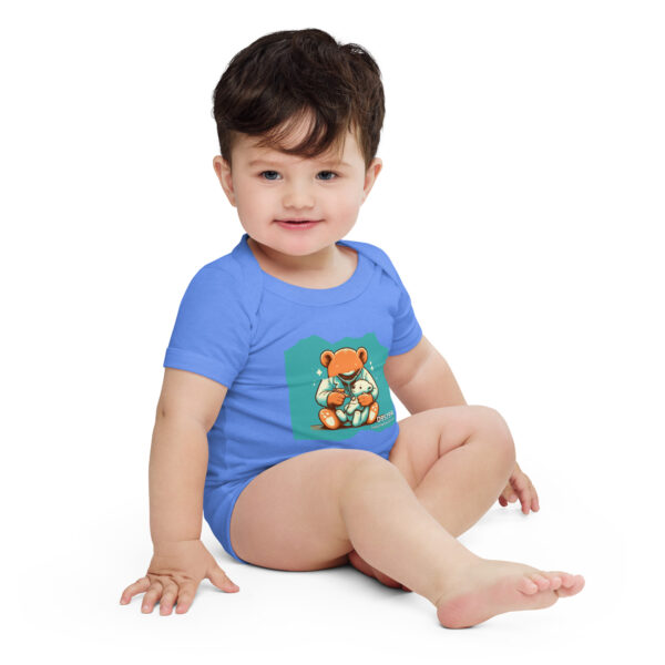 Doctor Boss - Baby Onesie (Brown Bear) - Image 5