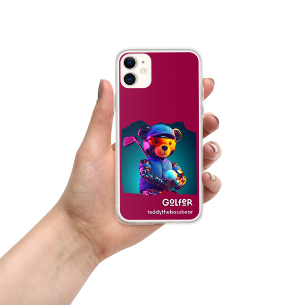 Golfer Boss - iPhone® Case (Android Bear) - Image 4