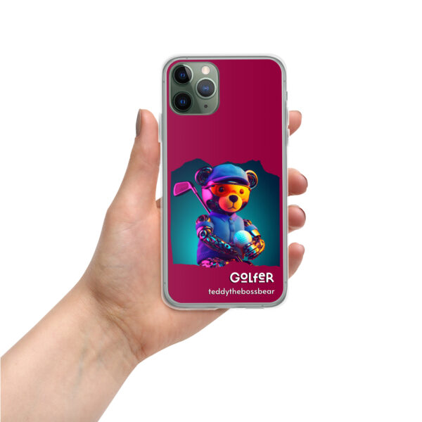 Golfer Boss - iPhone® Case (Android Bear) - Image 3