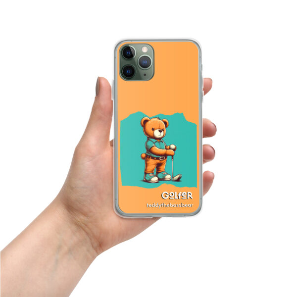 Golfer Boss - iPhone® Case (Brown Bear) - Image 3