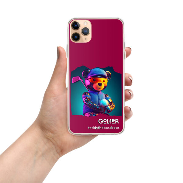 Golfer Boss - iPhone® Case (Android Bear) - Image 2