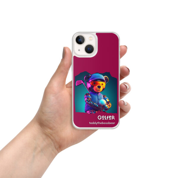 Golfer Boss - iPhone® Case (Android Bear) - Image 9
