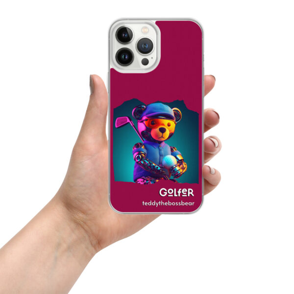 Golfer Boss - iPhone® Case (Android Bear) - Image 10