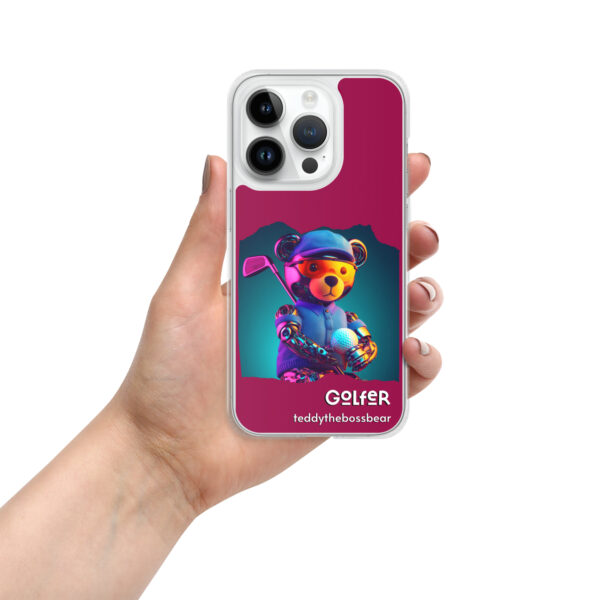 Golfer Boss - iPhone® Case (Android Bear) - Image 15