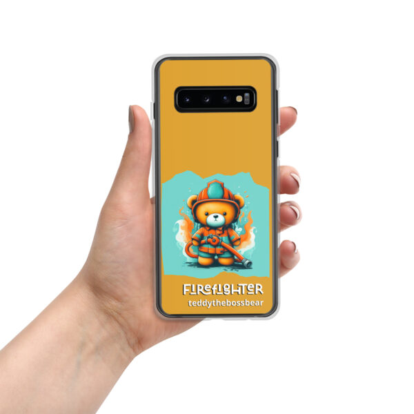 Firefighter Boss - Samsung® Phone Case (Brown Bear) - Image 2