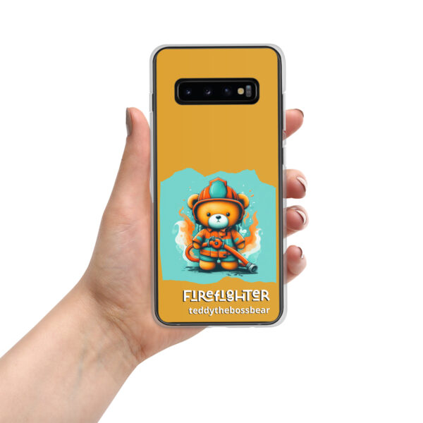 Firefighter Boss - Samsung® Phone Case (Brown Bear) - Image 3