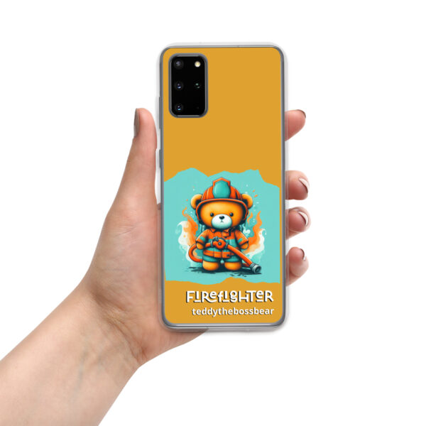 Firefighter Boss - Samsung® Phone Case (Brown Bear) - Image 5