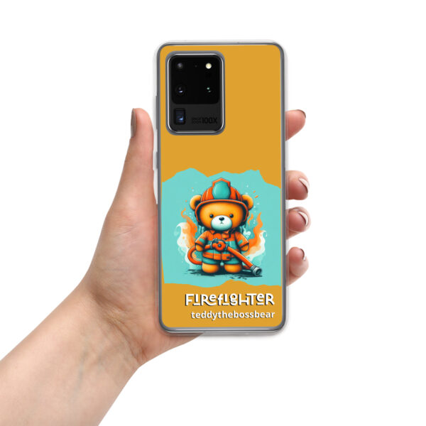 Firefighter Boss - Samsung® Phone Case (Brown Bear) - Image 6