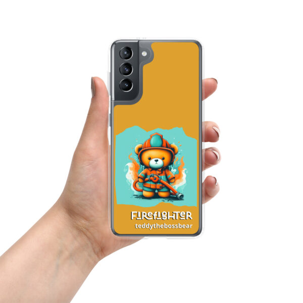 Firefighter Boss - Samsung® Phone Case (Brown Bear) - Image 10