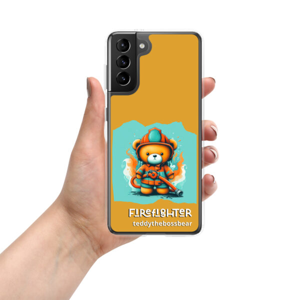 Firefighter Boss - Samsung® Phone Case (Brown Bear) - Image 8