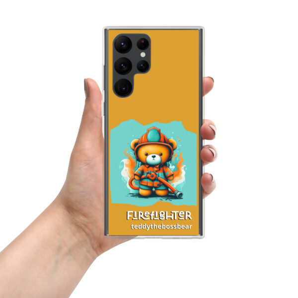 Firefighter Boss - Samsung® Phone Case (Brown Bear) - Image 12