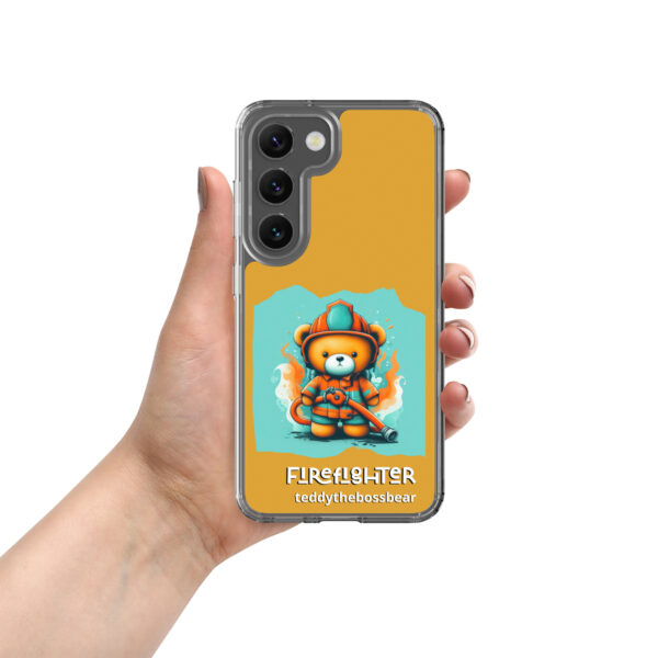 Firefighter Boss - Samsung® Phone Case (Brown Bear) - Image 15