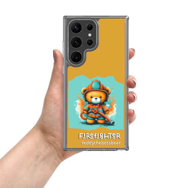 Firefighter Boss - Samsung® Phone Case (Brown Bear)