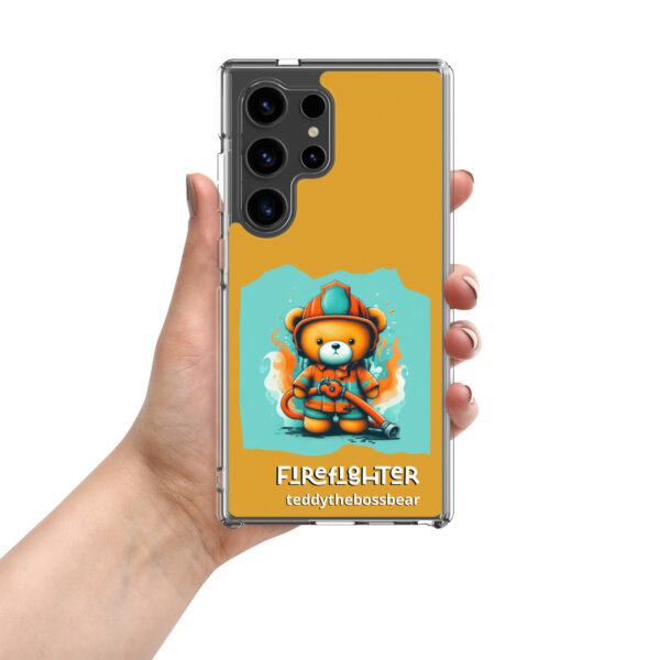 Firefighter Boss - Samsung® Phone Case (Brown Bear) - Image 17