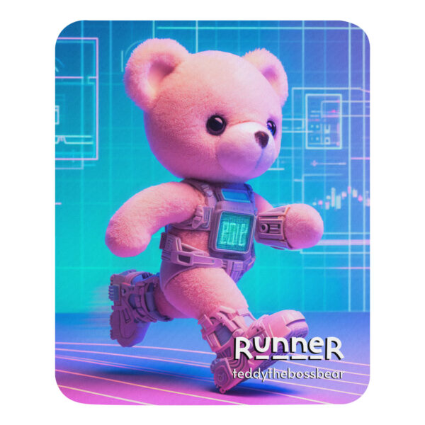 Runner Boss - Mouse Pad (Android Bear) - Image 2
