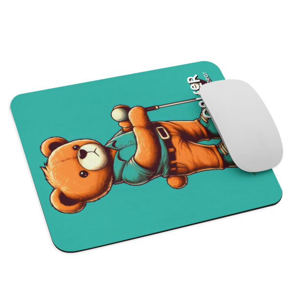 Golfer Boss - Mouse Pad (Brown Bear)