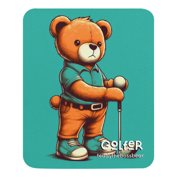 Golfer Boss - Mouse Pad (Brown Bear) - Image 2