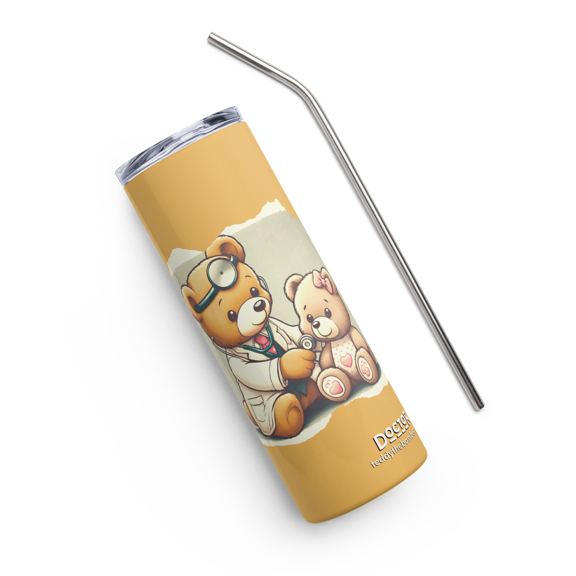 Doctor Boss - Tumbler (Vintage Bear) - Image 2