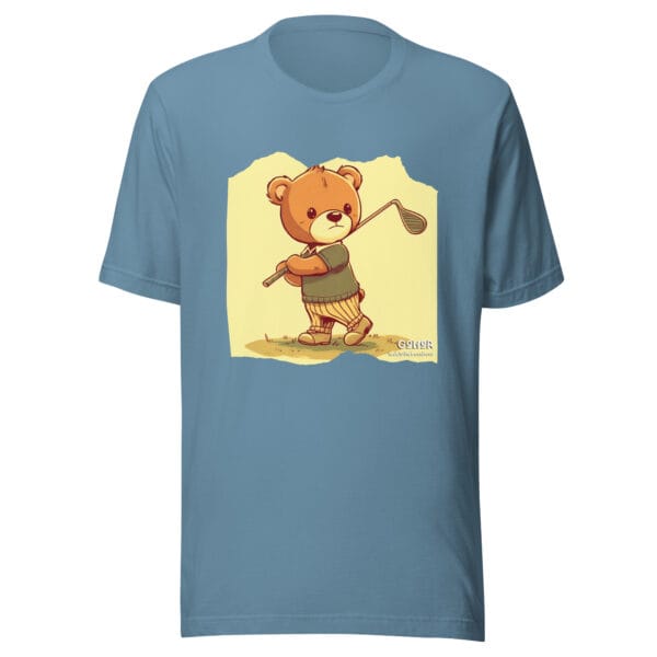 Golfer Boss - T-shirt (Vintage Bear) - Image 14