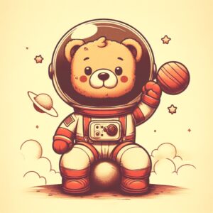 Astronaut Boss (Vintage Bear)