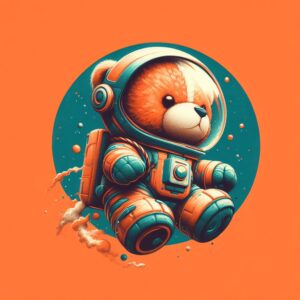 Astronaut Boss (Brown Bear)