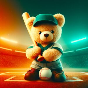 Baseballer Boss (Brown Bear)
