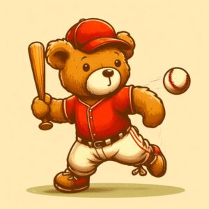 Baseballer Boss (Vintage Bear)
