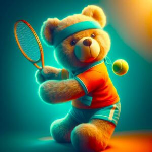Tennis Boss (Brown Bear)