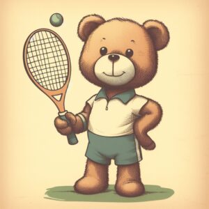 Tennis Boss (Vintage Bear)