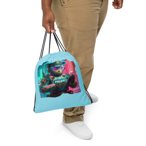 Police Boss - Drawstring Bag (Android Bear) - Image 3