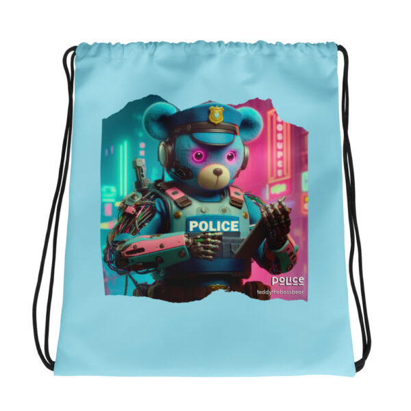 Police Boss - Drawstring Bag (Android Bear) - Image 2