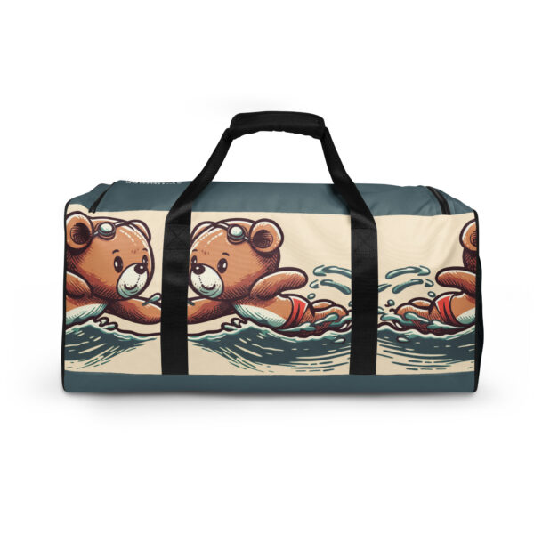 Swimmer Boss - Duffle Bag (Vintage Bear) - Image 3