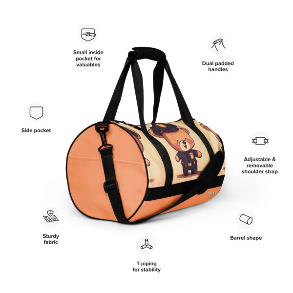 Police Boss - Gym Bag (Vintage Bear) - Image 8