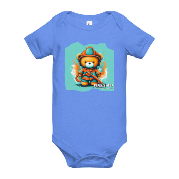 Firefighter Boss - Baby Onesie (Brown Bear) - Image 6