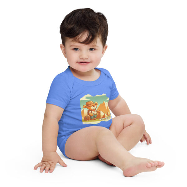 Archaeologist Boss - Baby Onesie (Vintage Bear) - Image 5