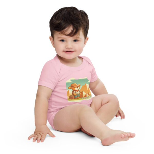 Archaeologist Boss - Baby Onesie (Vintage Bear) - Image 7