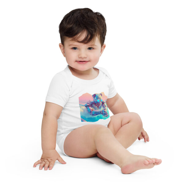 Swimmer Boss - Baby Onesie (Android Bear) - Image 9