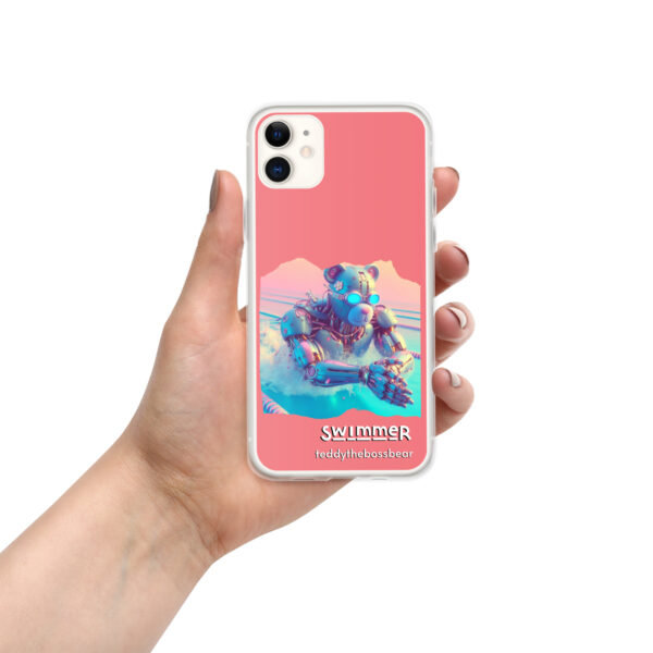 Swimmer Boss - iPhone® Case (Android Bear) - Image 4