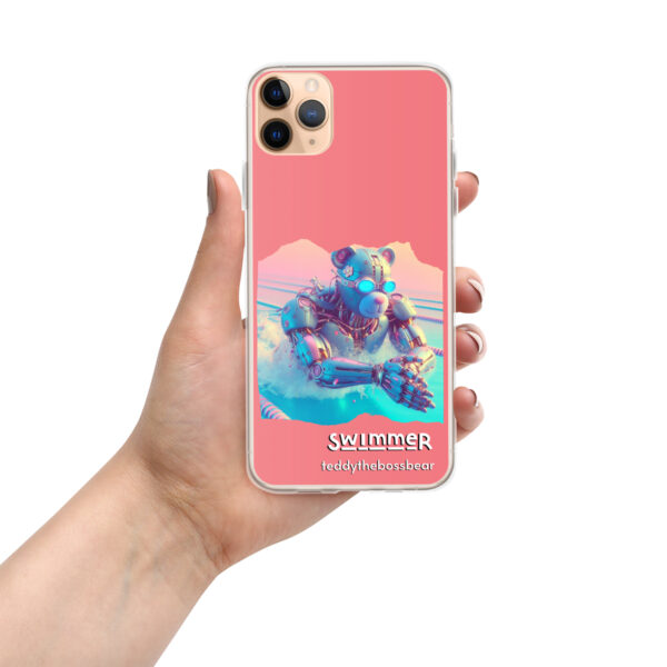 Swimmer Boss - iPhone® Case (Android Bear) - Image 2