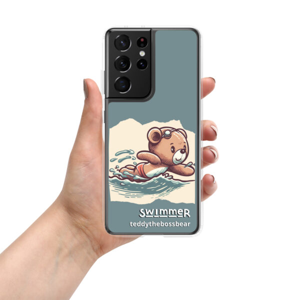 Swimmer Boss - Samsung® Phone Case (Vintage Bear) - Image 9
