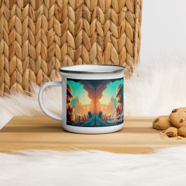 Archaeologist Boss - Enamel Mug (Brown Bear)