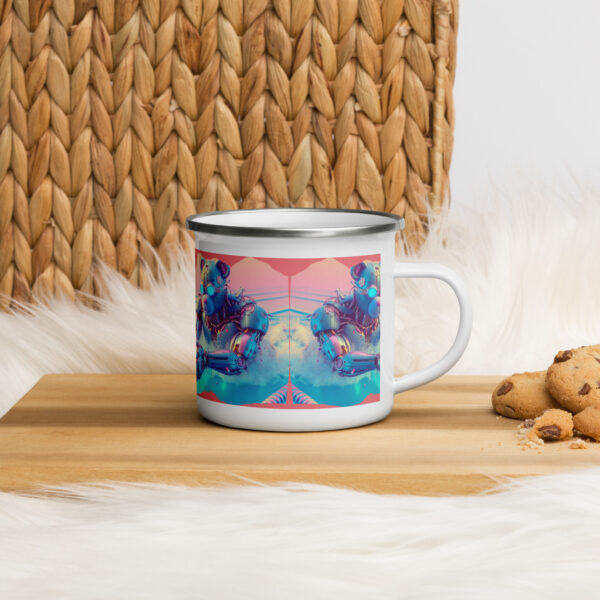 Swimmer Boss - Enamel Mug (Android Bear) - Image 3