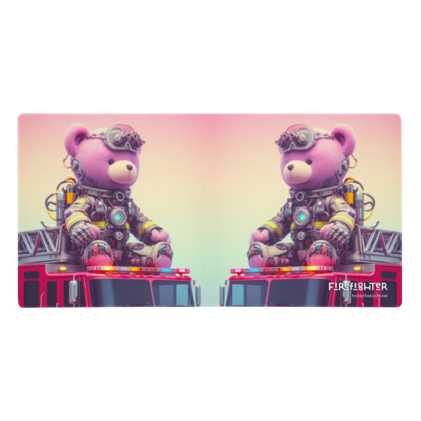 Firefighter Boss - Gaming Mouse Pad (Android Bear) - Image 2
