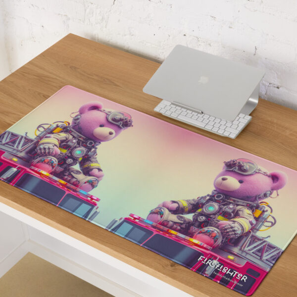 Firefighter Boss - Gaming Mouse Pad (Android Bear) - Image 4