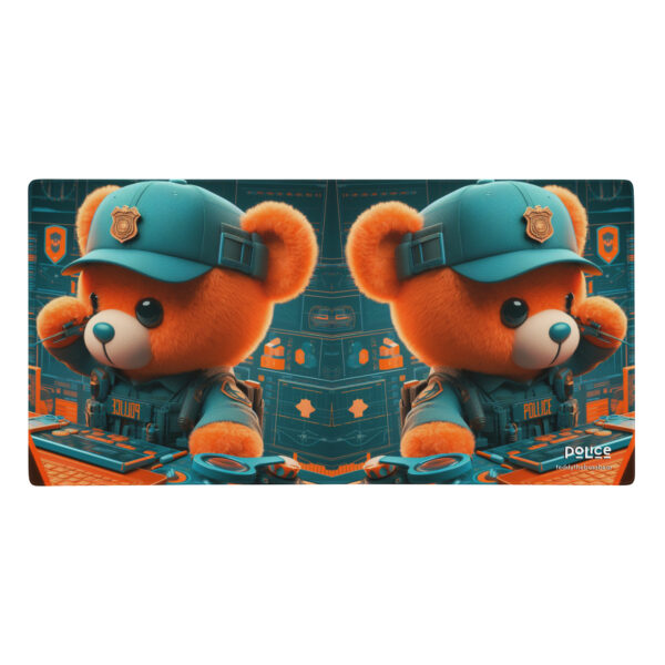 Police Boss - Gaming Mouse Pad (Brown Bear) - Image 2