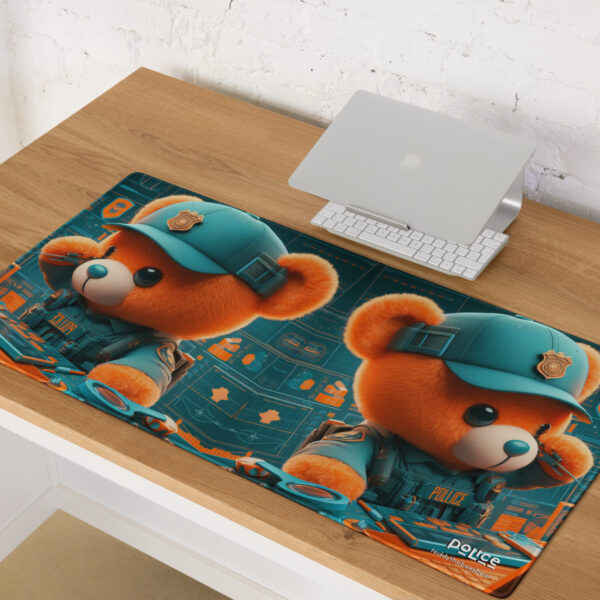 Police Boss - Gaming Mouse Pad (Brown Bear) - Image 4